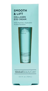 Collagen Eye Cream, With Peptides, Hyaluronic Acid & Squalane